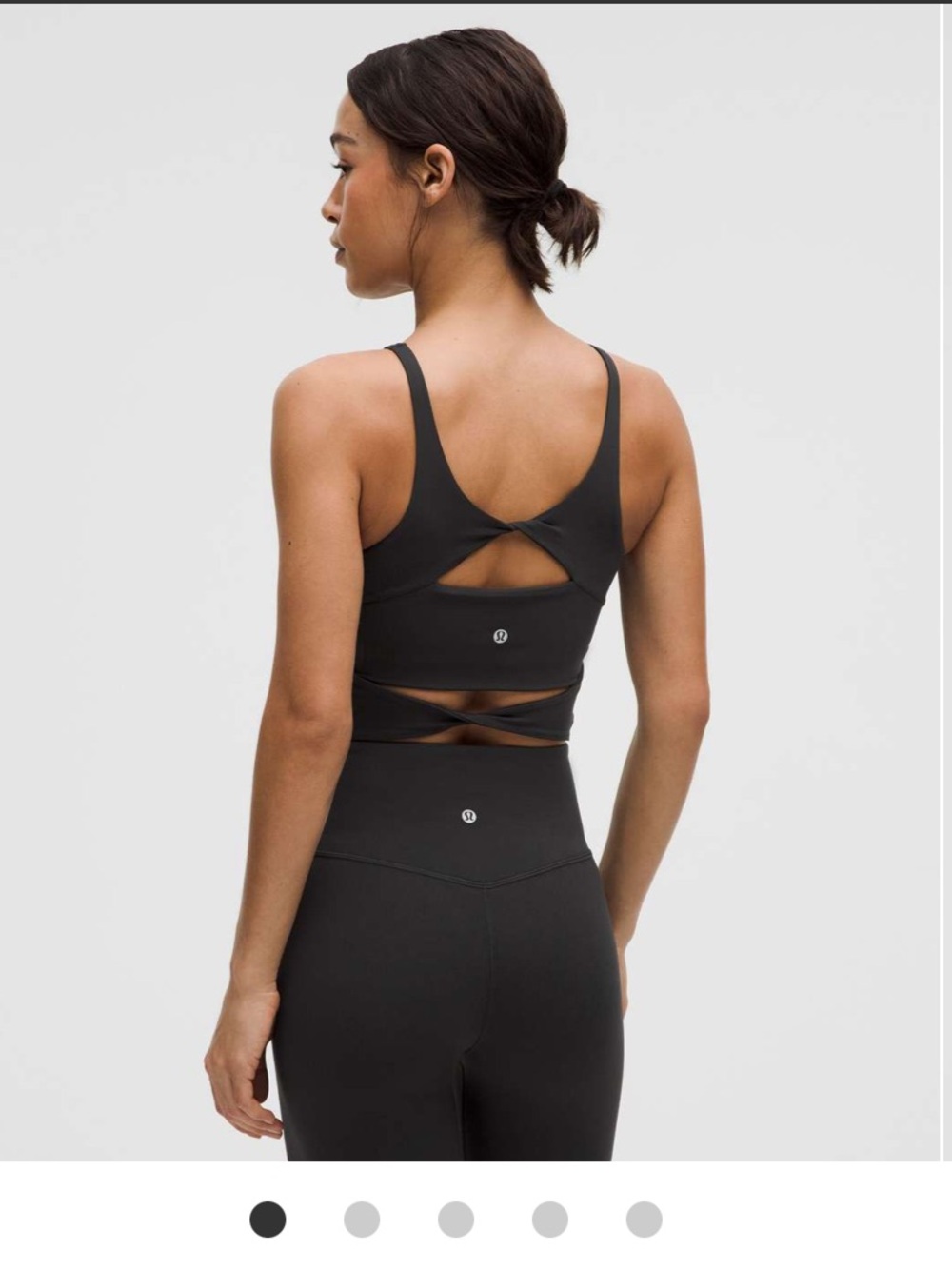Lululemon Align Twist-Back Tank Top *Light Support, C/D
Black size 2